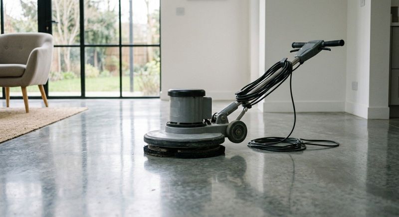 Basement Floor Polishing in Louisville, KY