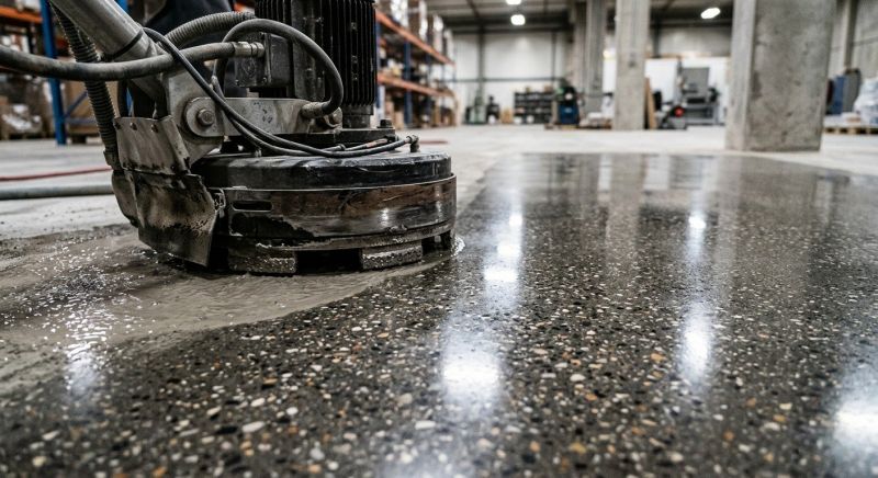 Basement Floor Polishing in Louisville, KY