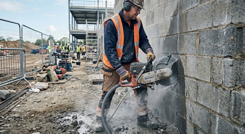 Block Wall Cutting in Corpus Christi, TX