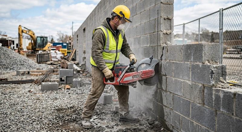 Block Wall Cutting in Corpus Christi, TX