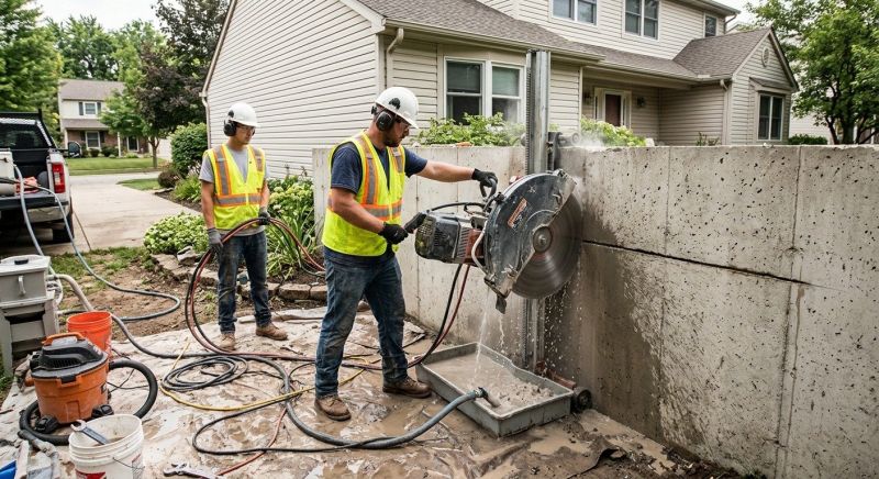 Block Wall Cutting in Corpus Christi, TX