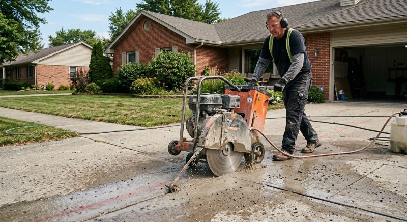 Concrete Curb Sawing in Corpus Christi, TX