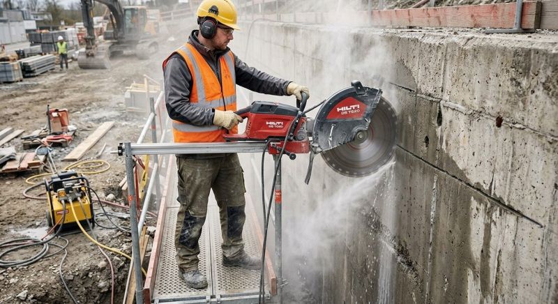 Concrete Wall Sawing in Corpus Christi, TX
