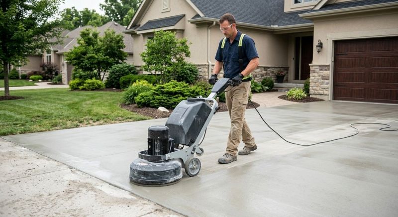 Driveway Concrete Polishing in Corpus Christi, TX