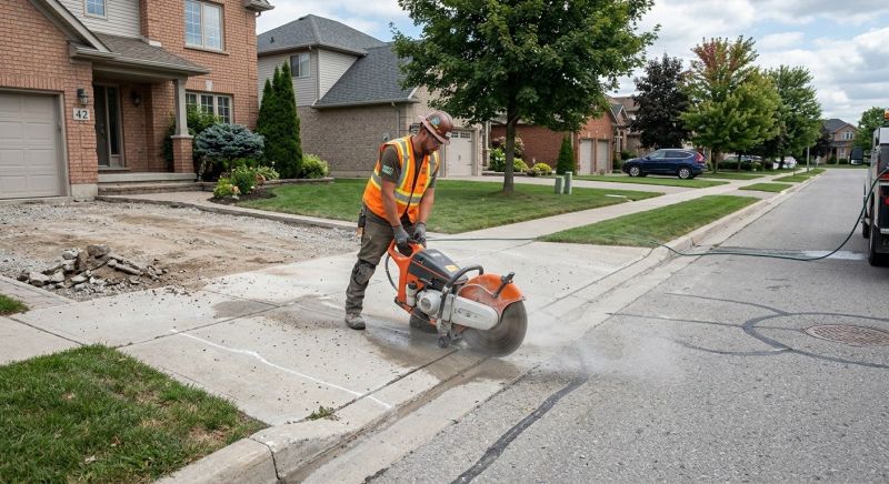 Driveway Sawing in Corpus Christi, TX