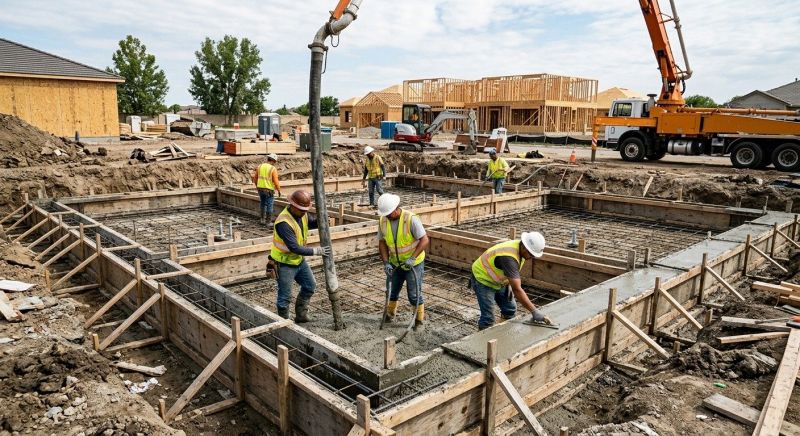 Foundation Construction in Fort Worth, TX
