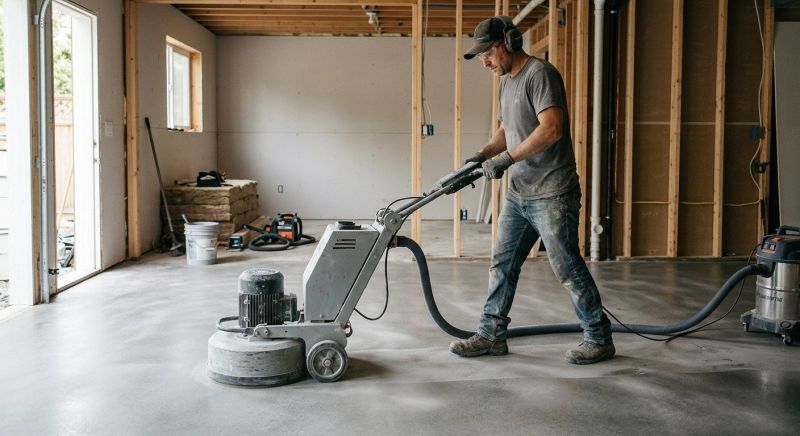 Garage Floor Smoothing in Louisville, KY