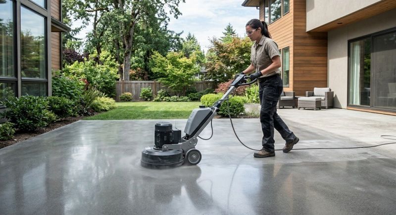 Patio Floor Polishing in Louisville, KY
